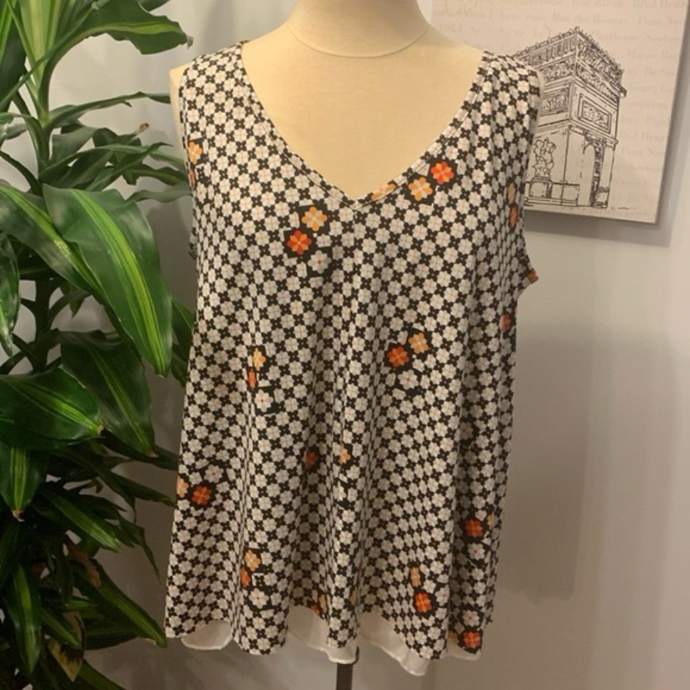 Penningtons Diamond Design Tank 2 Layer